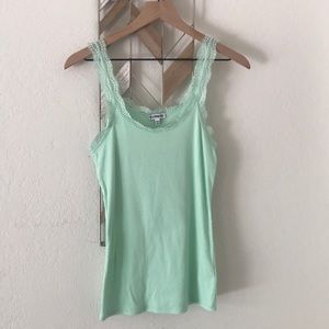 Express lace tank top
